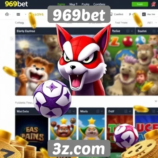 Principais jogos disponíveis no site 969bet